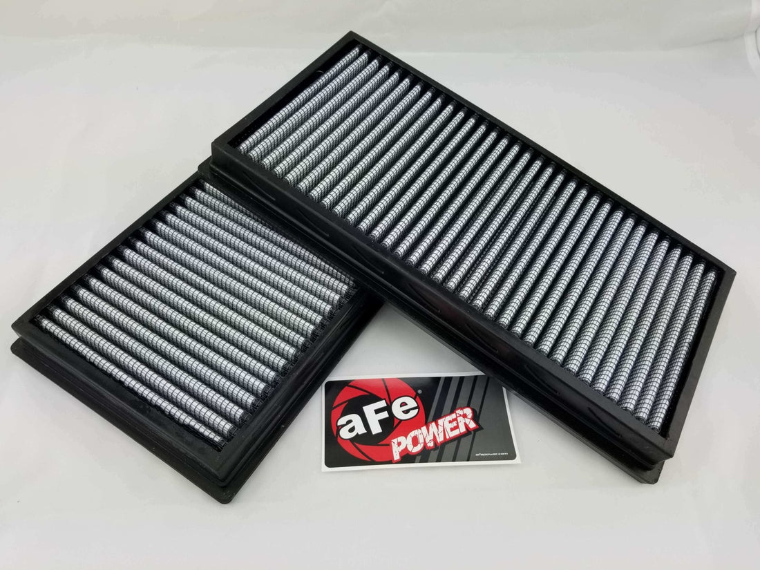 High-performance drop-in air filters for Mercedes-Benz factory airboxes – optimized for airflow, filtration, and real-world power gains
