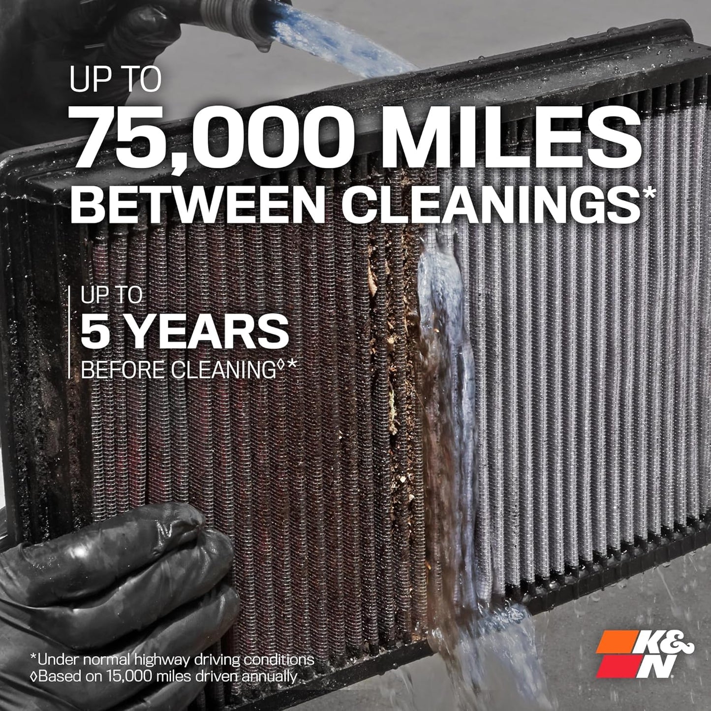 K&N Drop-in Air Filters for M156 V8 NA - C63 AMG E63 CLS63 CL63 S63