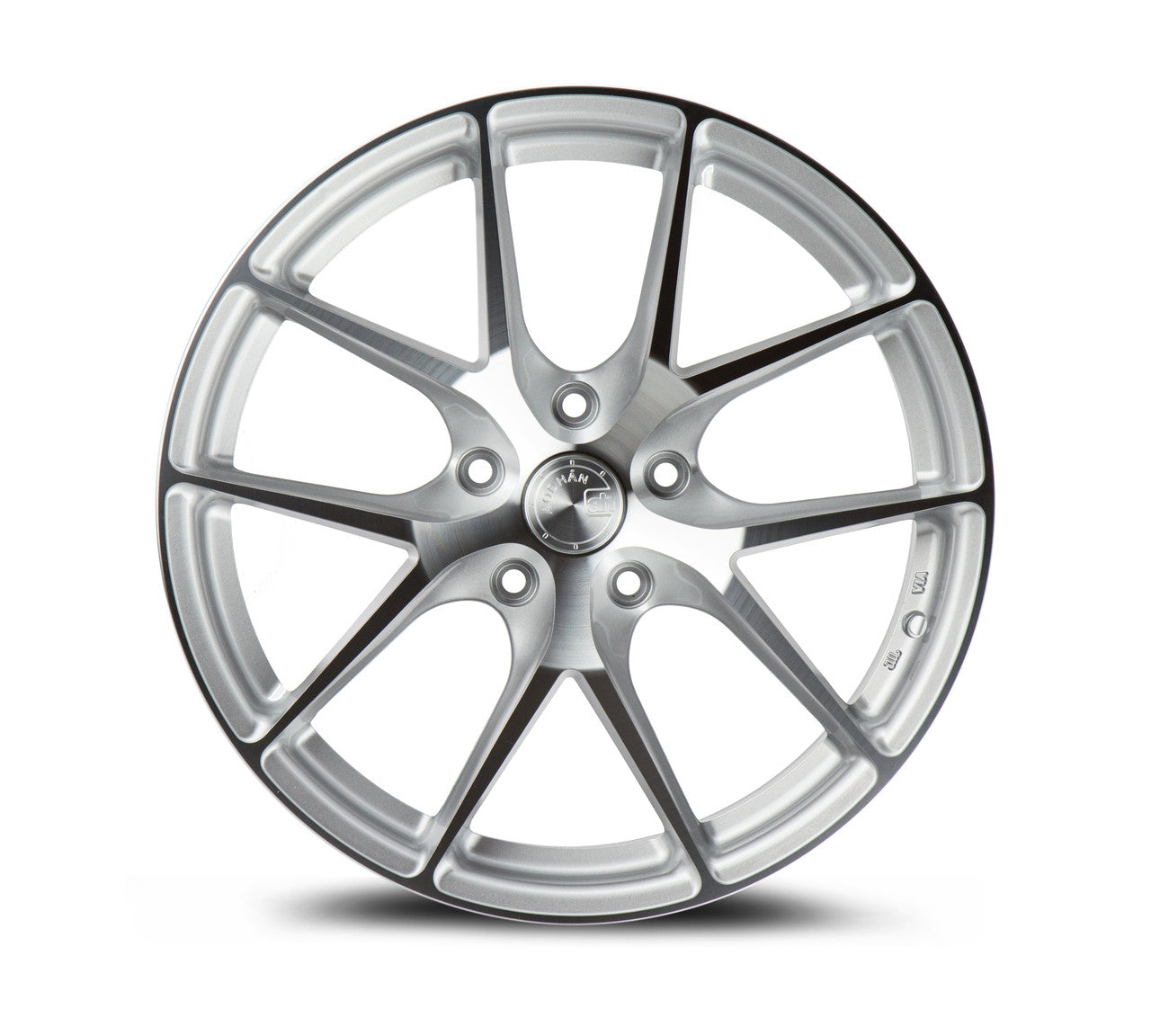18x9.5 Wheel +35 Offset Stylish Concave Split-Spoke Rim