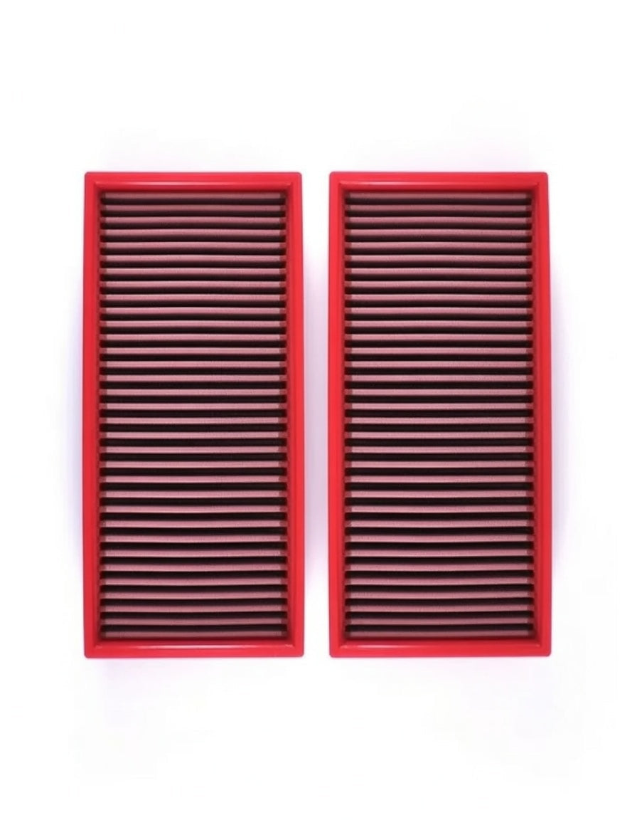 BenzUnited Parts BMC panel air filter set (2 filters) for Mercedes-AMG M156 6.2L V8 – C63, SL63, E63, CLS63, ML63