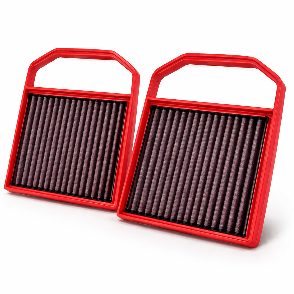 BMC High-Flow Panel Air Filter for Mercedes M276 3.0L V6 C43 AMG C450 E43 GLC43 – direct drop-in OEM-style upgrade with improved airflow and stable IATs