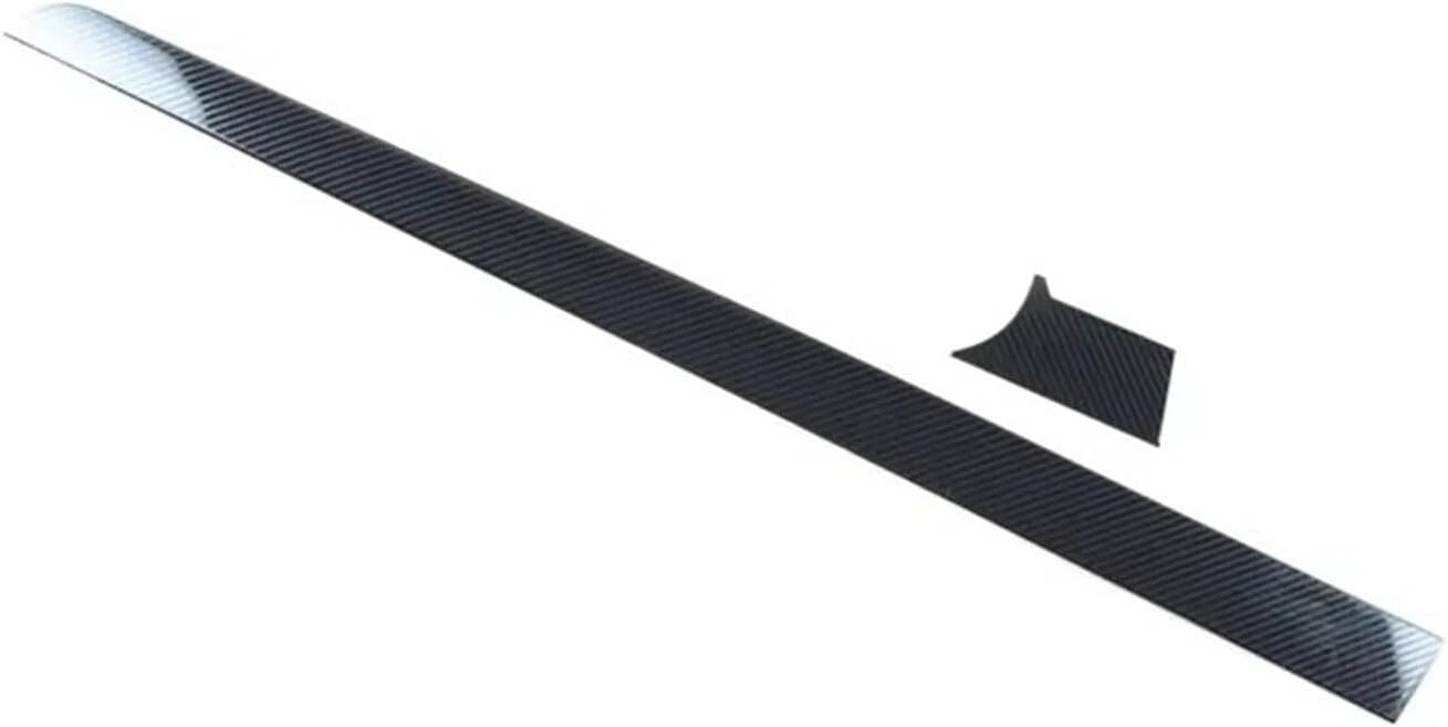 Carbon fiber-style glove box trim kit piece for Mercedes E-Class Coupe W207