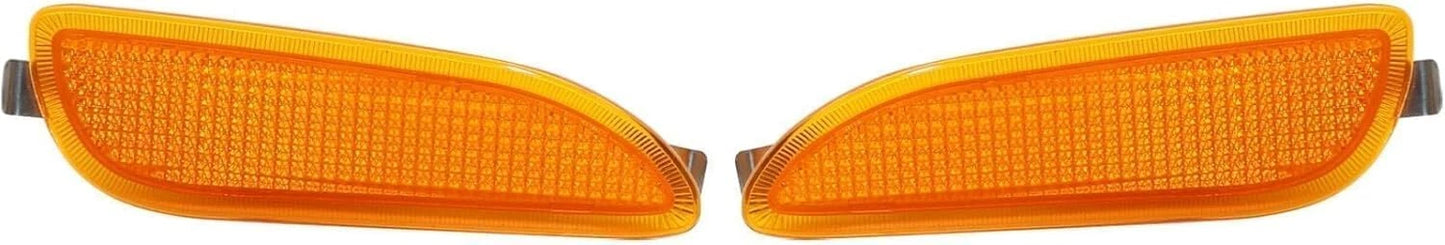 Left and right pair of W209 CLK-Class amber side marker lights
