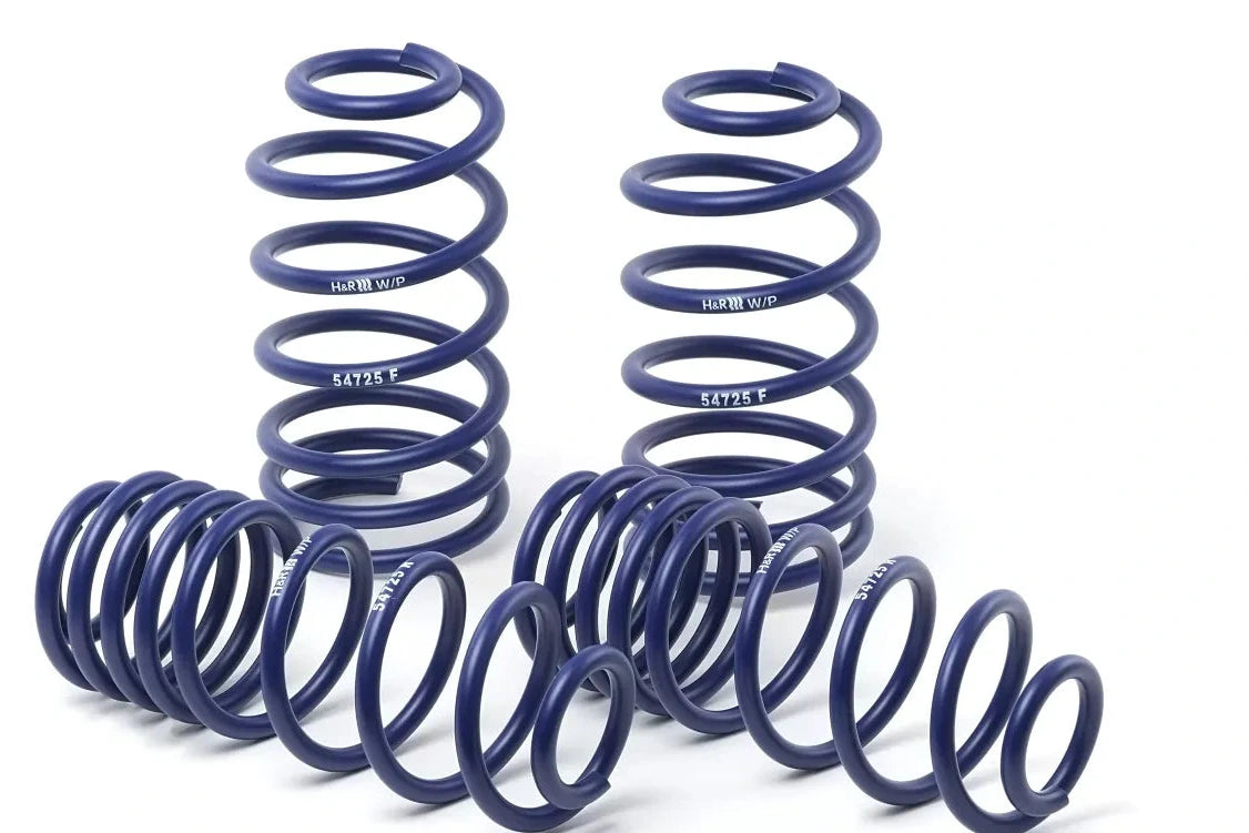 H&R sport lowering springs for Mercedes-Benz C63 AMG and C63 S AMG coupe 2015–2018