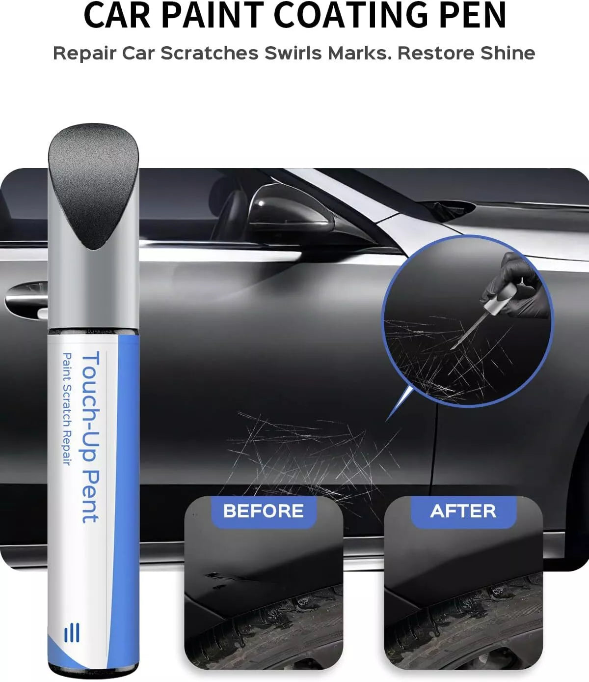 Mercedes-Benz Selenite Gray Metallic Touch-Up Paint Pen