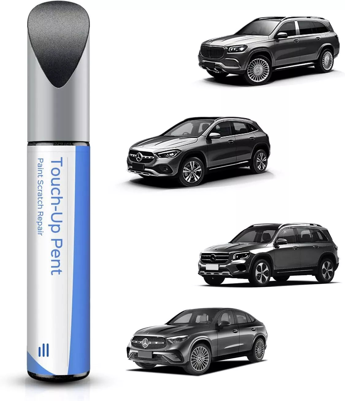 Touch-Up Pen with Multiple Mercedes Models in Selenite Gray