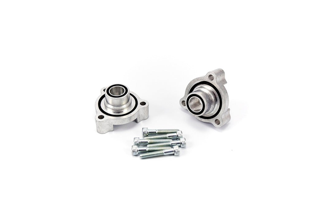 CNC-machined VTA adapters with bolts for Mercedes M177 AMG engines