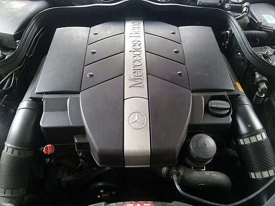 Mercedes M112 NA V6 performance parts for 3.2L and 3.7L engines including headers, intake upgrades, exhaust mods, and tuning components