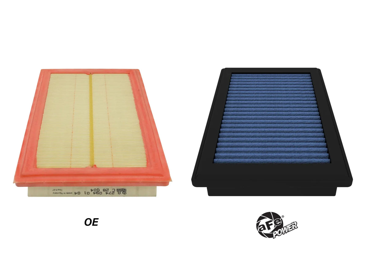 aFe Pro 5R 30-10333 High-Flow Air Filter – Mercedes M274 2.0L Turbo | C300, C350e, E300, GLC300, GLC350e, SLC300, SLK300 (Single Filter)