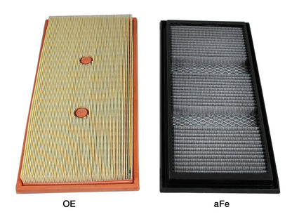 aFe Pro DRY S 31-10250 High-Flow Air Filter – Mercedes M276 3.5L V6 | C300, C350, E350, ML350 (Single Filter)
