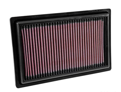 K&N 33-3034 High-Flow Air Filter – Mercedes-Benz C300, GLC300, E300, SLC300 (2015–2021)