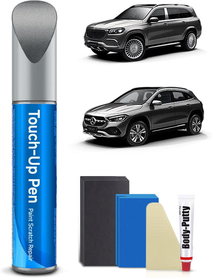 Mercedes-Benz Selenite Gray Metallic touch up paint pen, colour code 992 / 7992