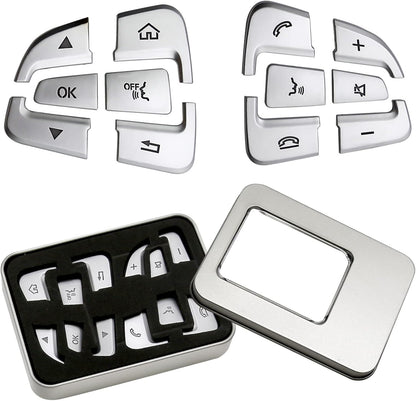 Mercedes Steering Wheel Button Stickers GLA CLA GLE CLS SL GLS