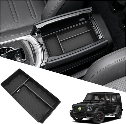 Mercedes G-Class W463 W464 Center Console Organizer Tray for G550 G580 G63 AMG 2019-2026