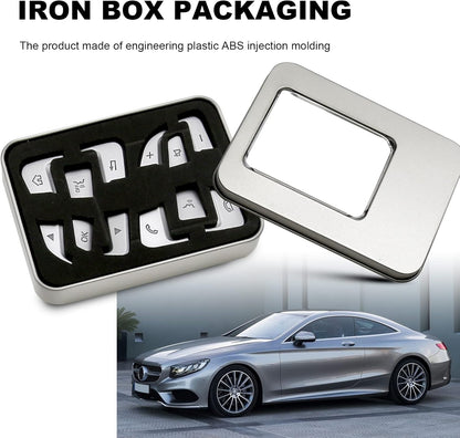 Mercedes Steering Wheel Button Stickers GLA CLA GLE CLS SL GLS
