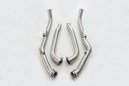 Mercedes E63 / CLS63 AMG Catless Exhaust Downpipes W212 W218 M157