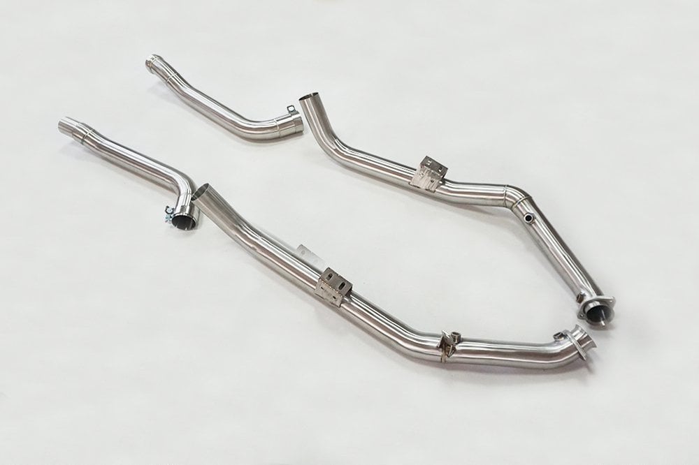 Mercedes E63 / CLS63 AMG Catless Exhaust Downpipes W212 W218 M157