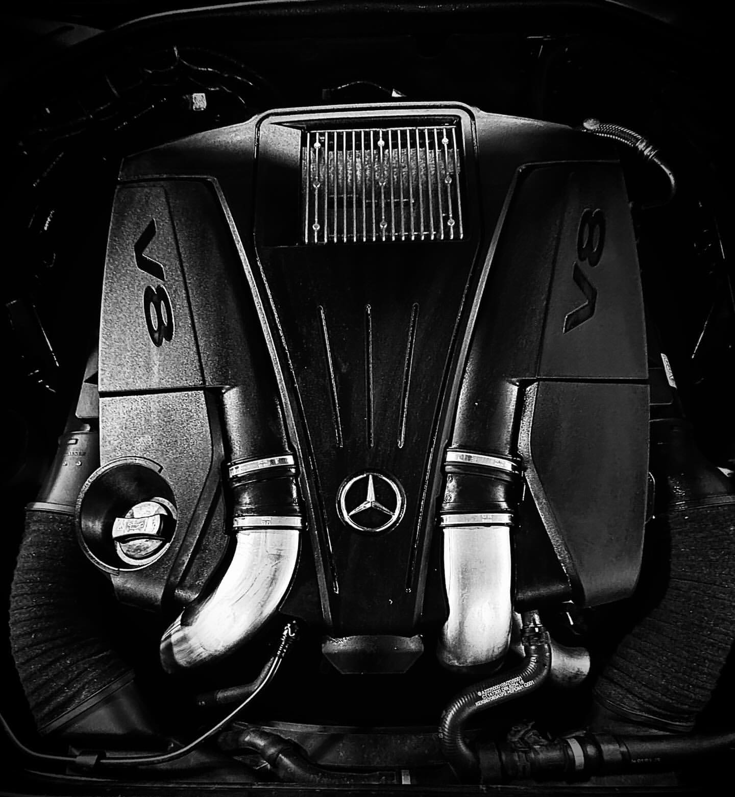 Mercedes M278 4.7L BiTurbo engine used for ECU tuning upgrade for E550, CLS550, S550, CL550, and ML550.