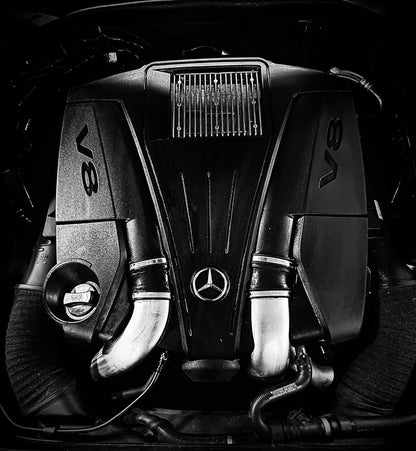 Mercedes M278 4.7L BiTurbo engine used for ECU tuning upgrade for E550, CLS550, S550, CL550, and ML550.
