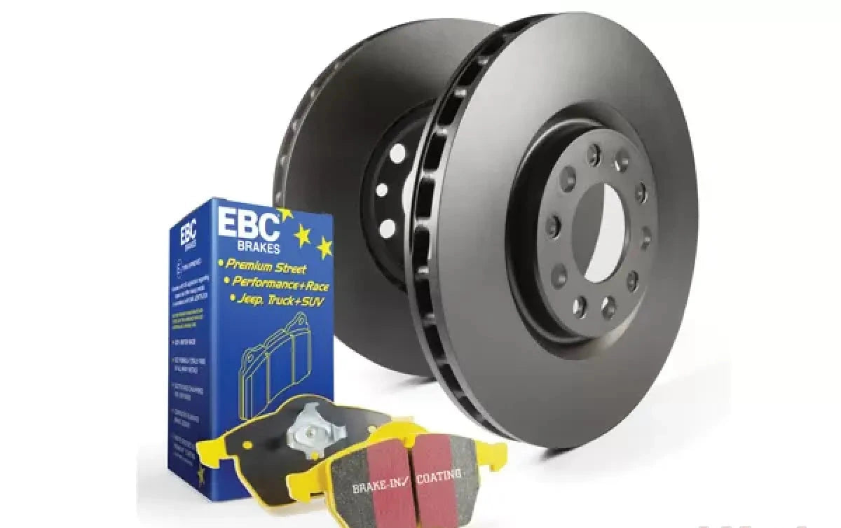 EBC Brakes Rear Yellowstuff Pad & Rotor Kit for Mercedes C55 AMG, CLK55 AMG & SLK55 AMG