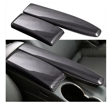 W204 / GLK carbon fiber style console and armrest trim bundle for the Mercedes C-Class and GLK