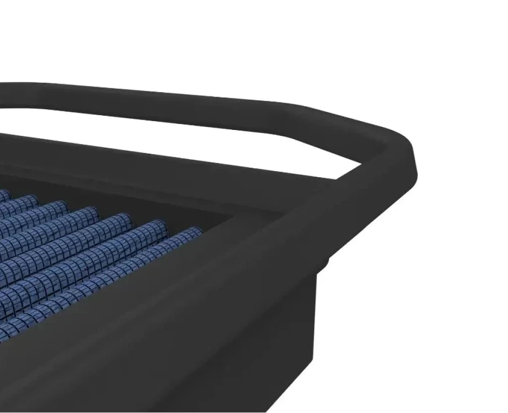 Close up of aFe Pro 5R cotton gauze intake filter media