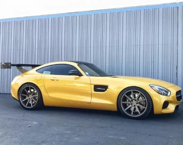 71-inch APR GTC-500 carbon fiber adjustable rear wing on Mercedes-AMG GT