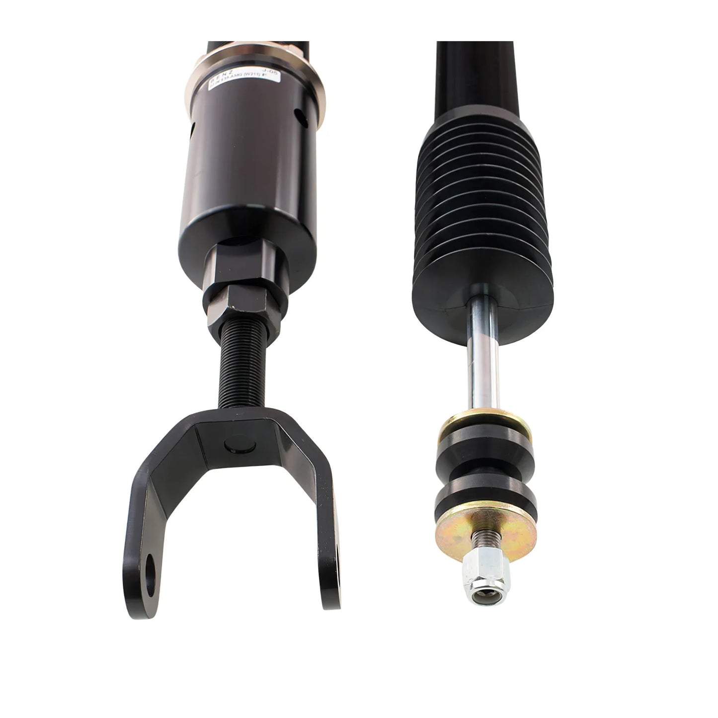 BC Racing BR Series rear shock and mount for Mercedes W219 CLS-Class suspension