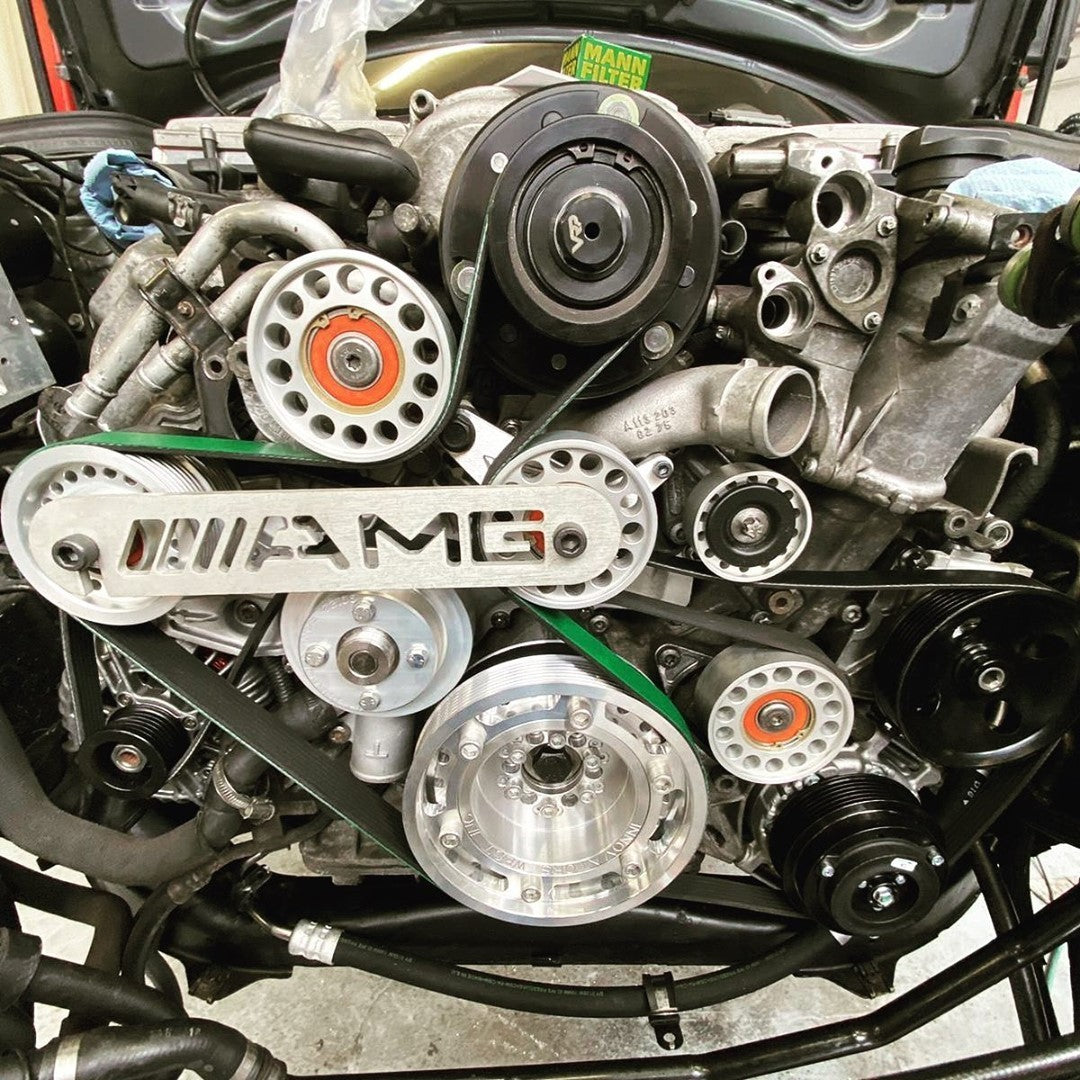 AMG Belt Wrap Kit for M113K – Prevent Supercharger Slip