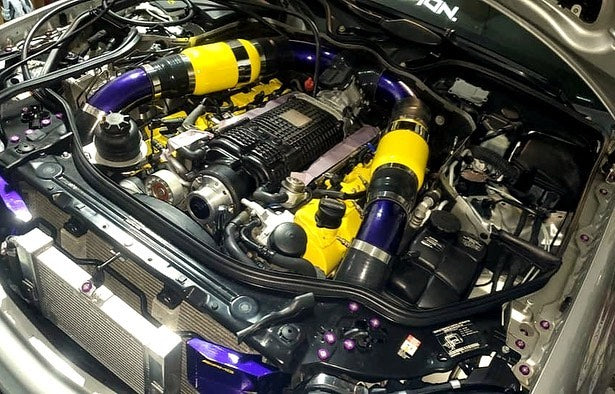 Cerakote color options for BenzUnited Parts 3″ aluminum M113k intake kit – multiple finish choices