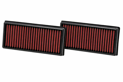 BenzUnited Parts AEM DryFlow performance air filter pair for Mercedes-AMG M113K supercharged engines