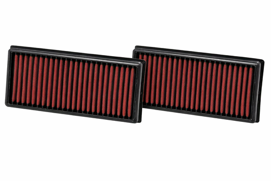 BenzUnited Parts AEM DryFlow performance air filter pair for Mercedes-AMG M113K supercharged engines