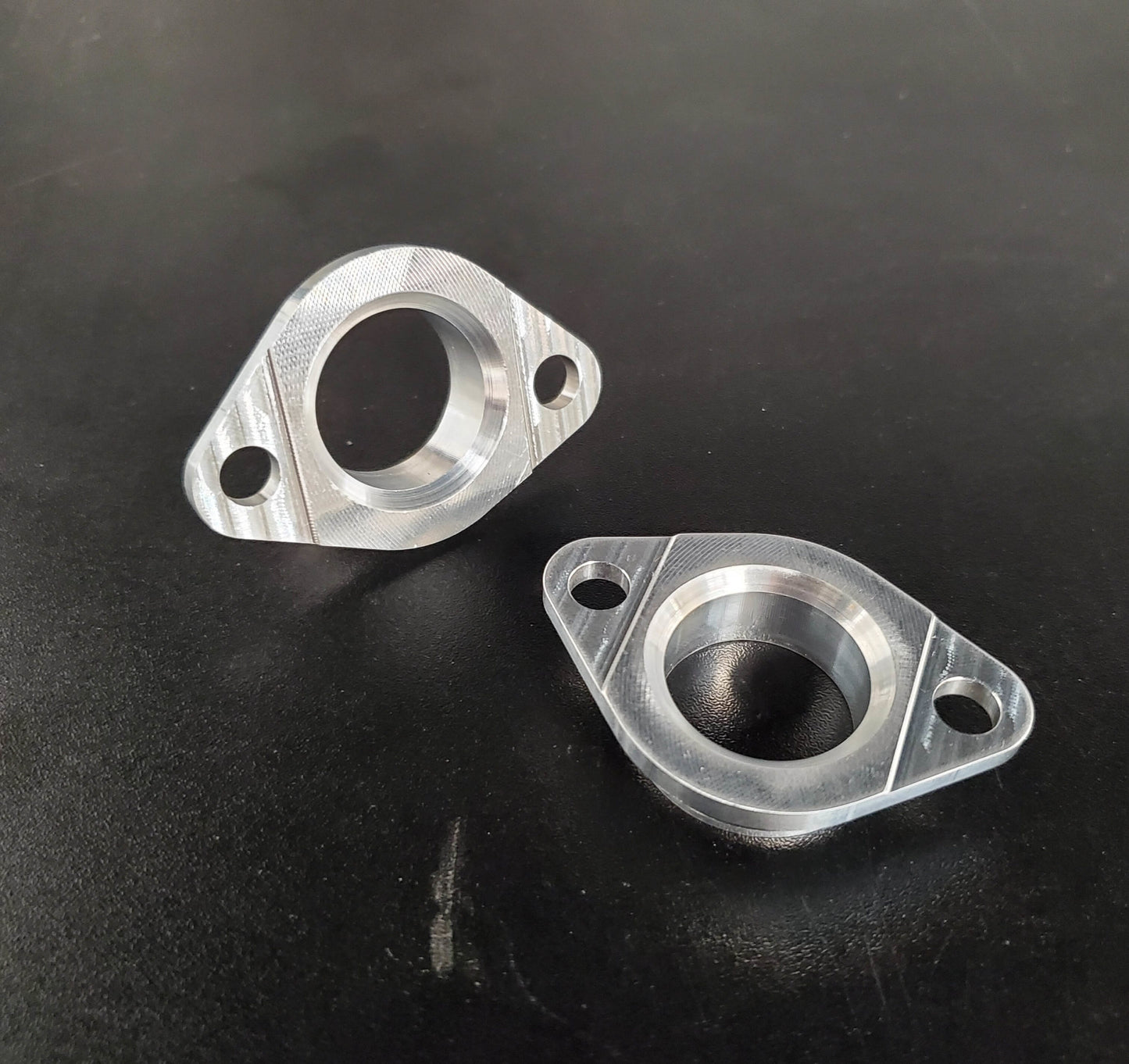 CNC aluminum VTA adapter plates for Mercedes-AMG M177 diverter valves