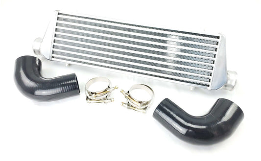 CDI front mount intercooler kit for Mercedes W211 E-Class and W219 CLS diesel, 22 by 7 by 2 inch core
