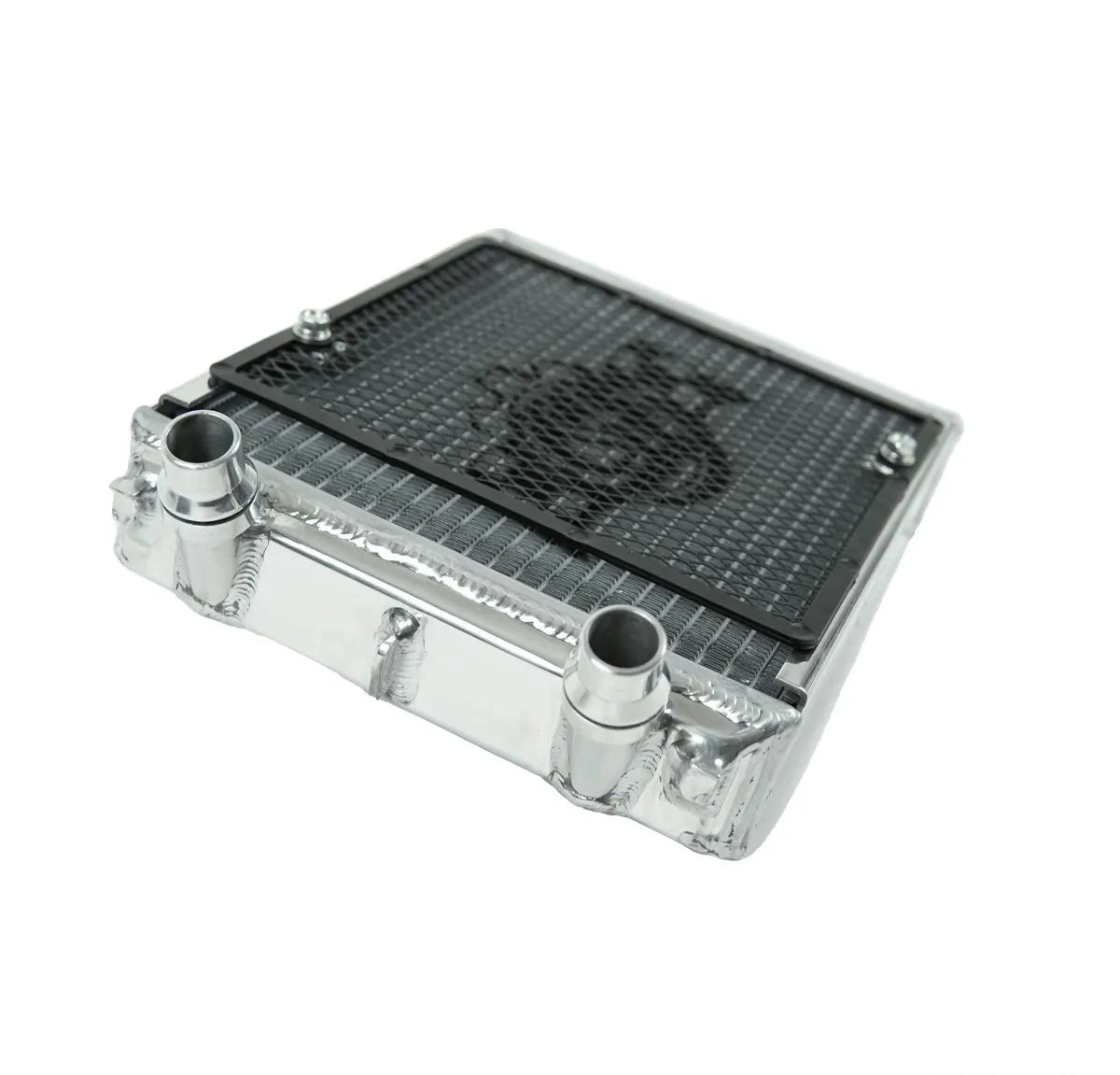 CSF 8187 auxiliary radiator mounting side for Mercedes-AMG GT track cooling upgrade