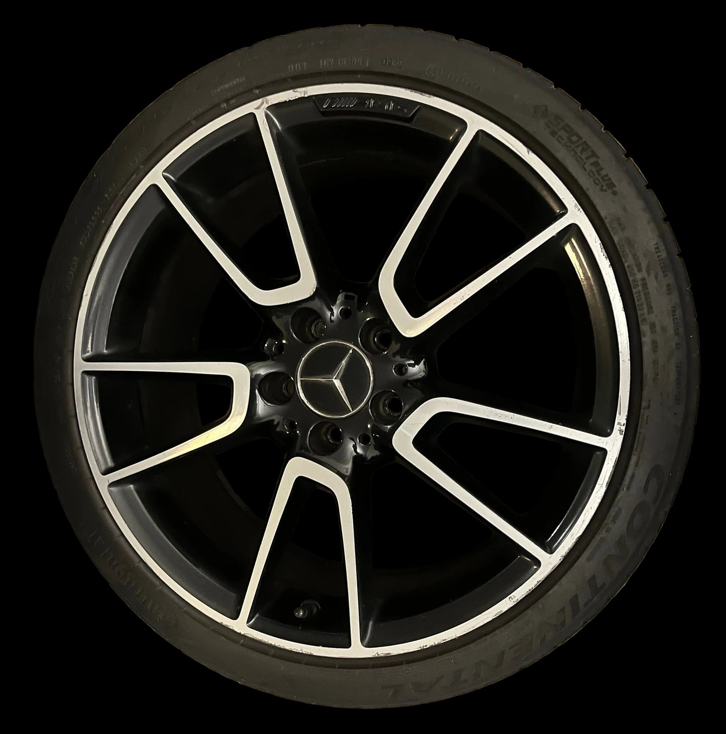2015-2021 Mercedes C43 AMG C450 C300 Rear OEM Wheel 19x8.5