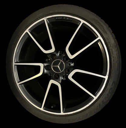 2015-2021 Mercedes C43 AMG C450 C300 Rear OEM Wheel 19x8.5