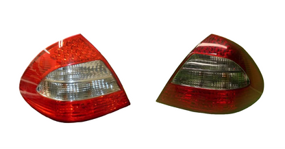 Used OEM Mercedes LED Tail Light Pair A2118202554 + A2118202664 | 2007–2009 E-Class W211