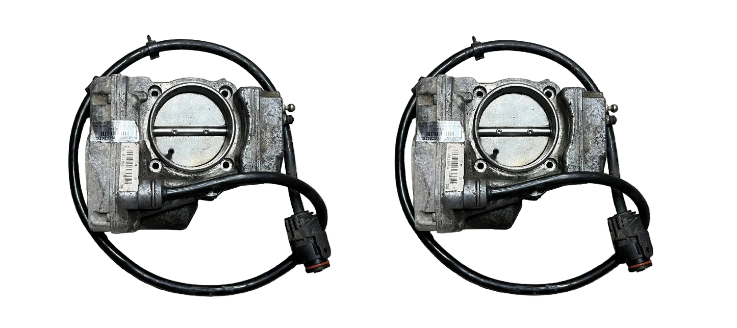 Used OEM Mercedes Throttle Body Pair 0001415225 | 1993–1995 SL500 R129 M119 ASR