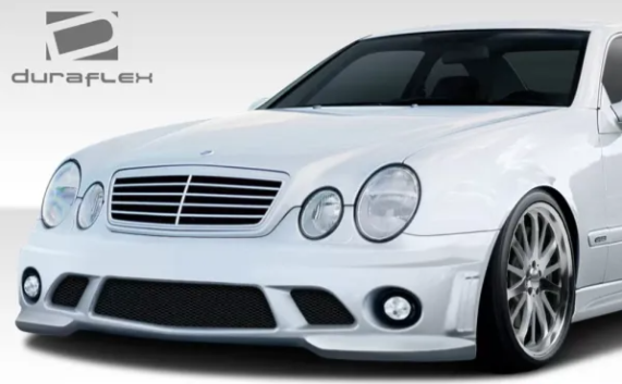 C63 Style Front Bumper for 1998-2003 Mercedes CLK55 CLK430 CLK320 W208