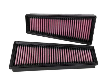 K&N panel air filter set for Mercedes-AMG E63 W213 factory air box