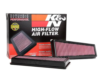 K&N 33-3140 high flow air filter with original packaging