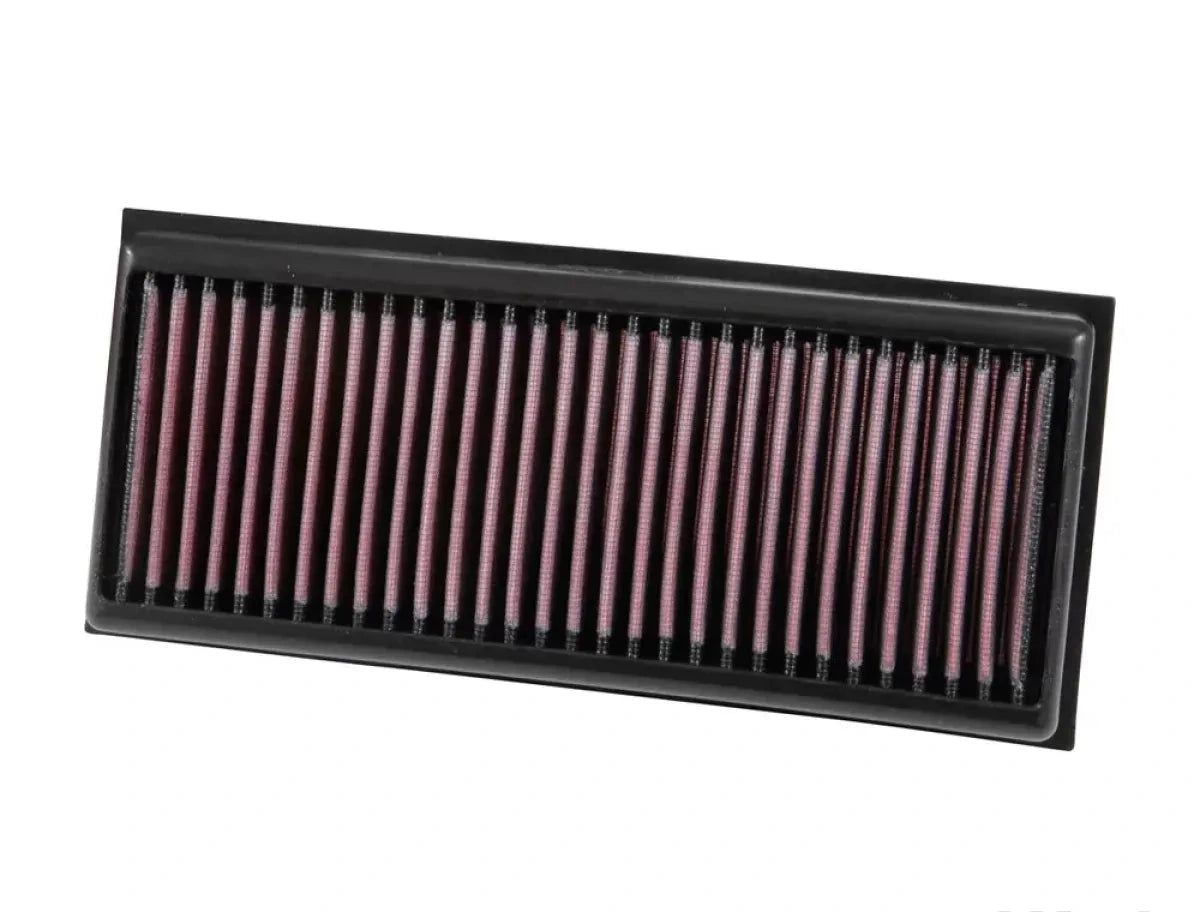 K&N high-flow replacement air filter for Mercedes C63 AMG and C63 S with M177 4.0L V8 bi-turbo engine
