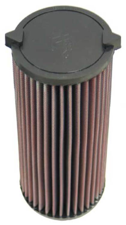 K&N High-Flow Air Filter for Mercedes W211 CDI E200 E220 E270 – reusable drop-in replacement improving airflow, horsepower, and engine performance
