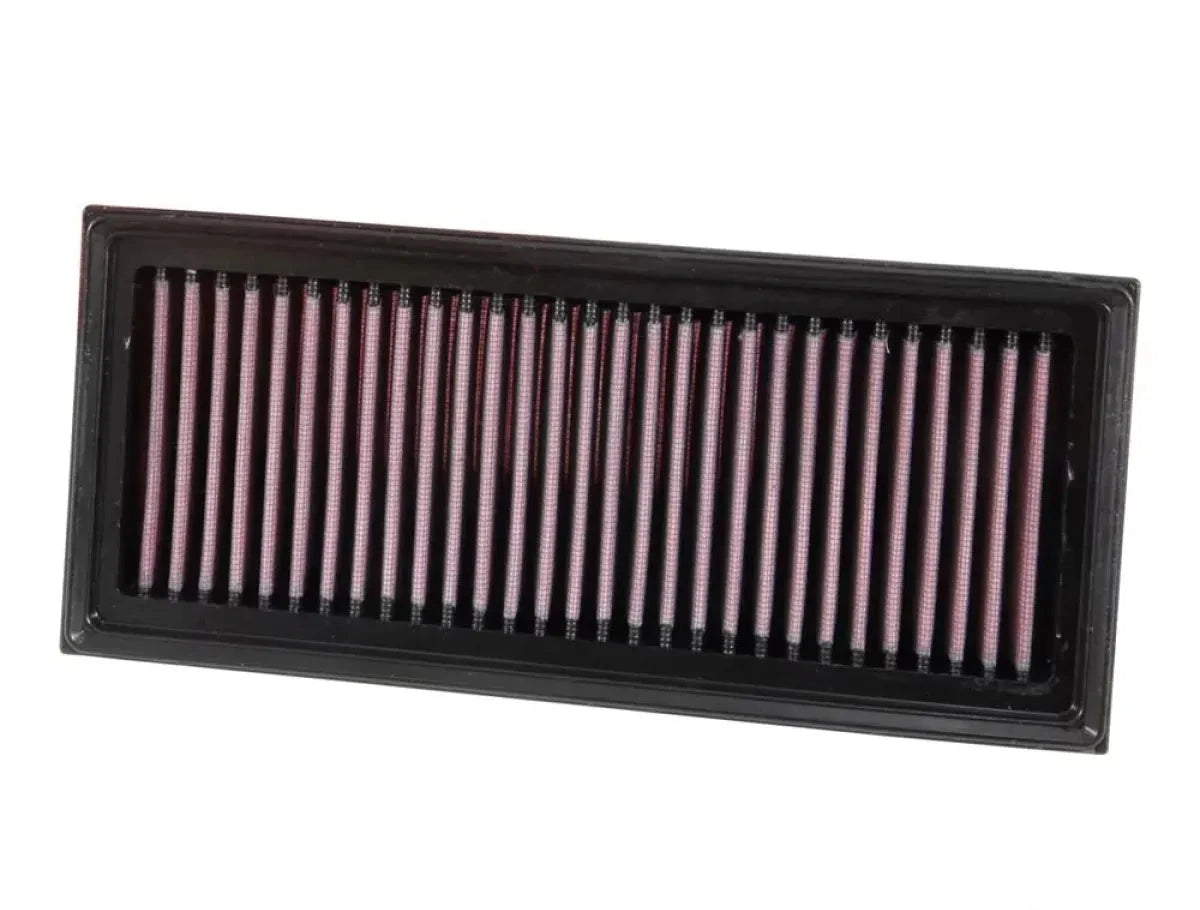 K&N performance panel air filter upgrade for Mercedes C63 S AMG M177 engine
