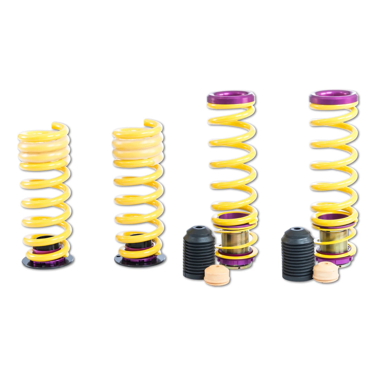 KW H.A.S. spring perches and adjustable springs designed for Mercedes AMG C43 factory shocks