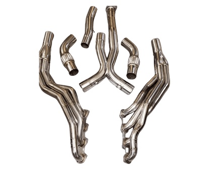 M113 long tube headers kit for Mercedes E500 and CLS500 AMG – 304 stainless high-flow exhaust system