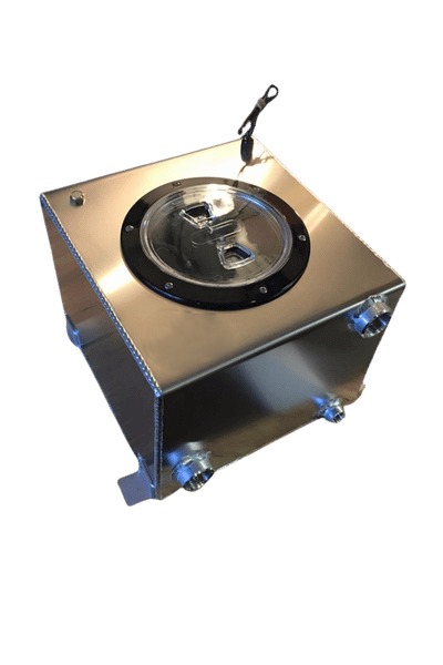 M156 Trunk Ice Tank with Rule 2000 Pump - Stainless Steel for C63 CLK63 AMG