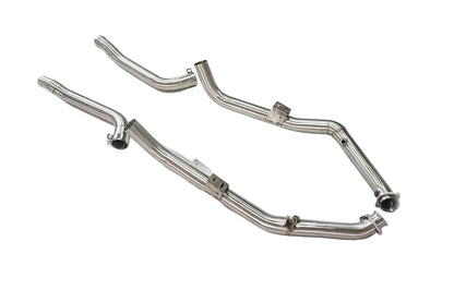 M157 catless downpipe secondary mid-pipe section – true dual E63 CLS63