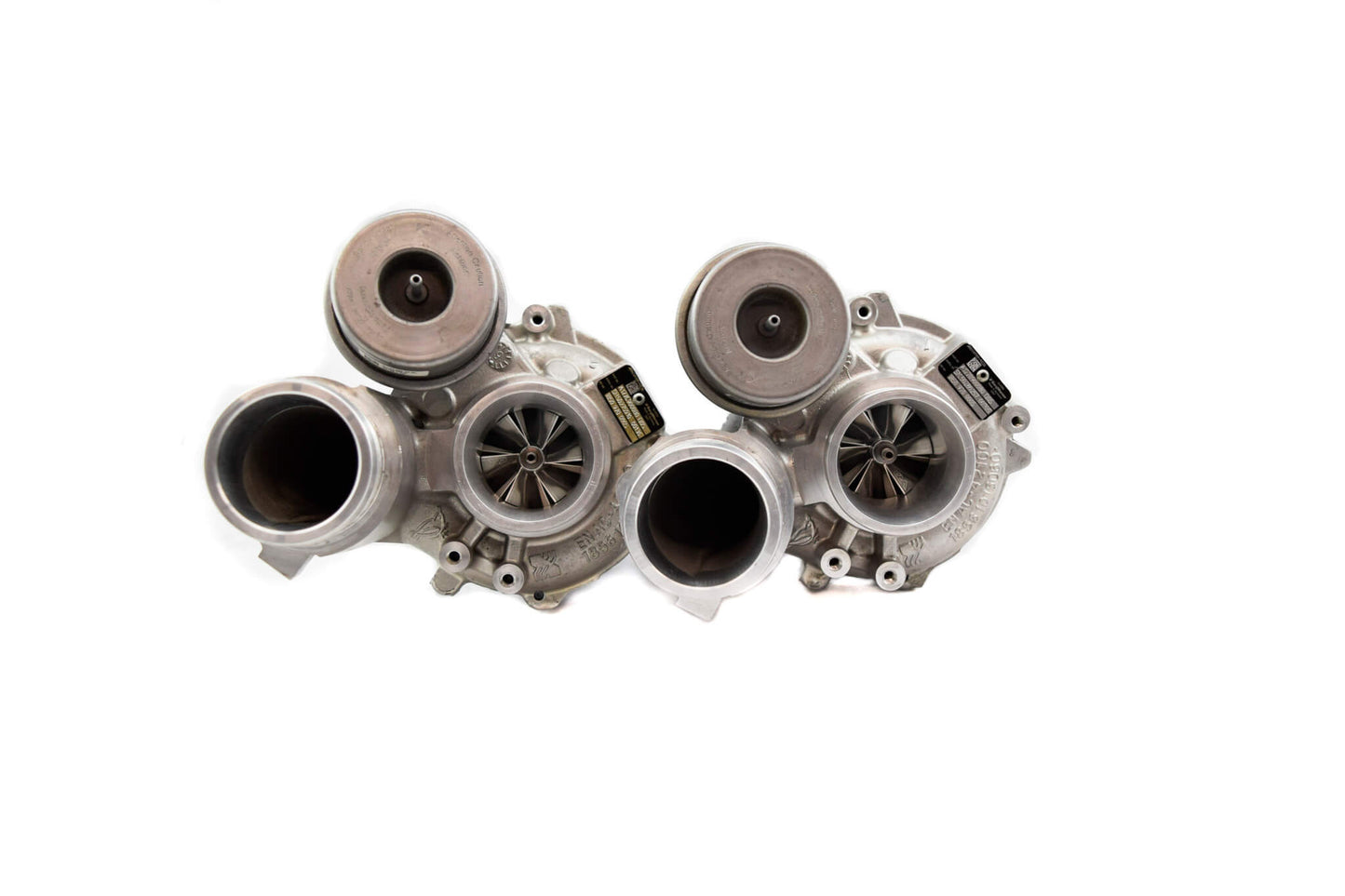 Upgraded internal components for M177 Stage 1 turbos including compressor and turbine parts for C63 AMG and AMG GT